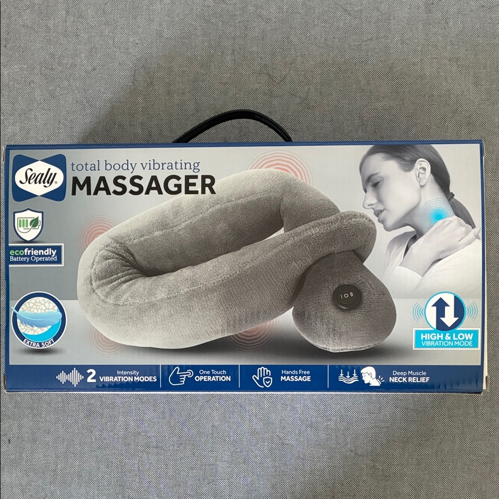 New Sealy Total Body Vibrating Massager